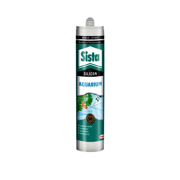 چسب سیلیکون سیستا مدل aquarium حجم 310 میلی لیتر