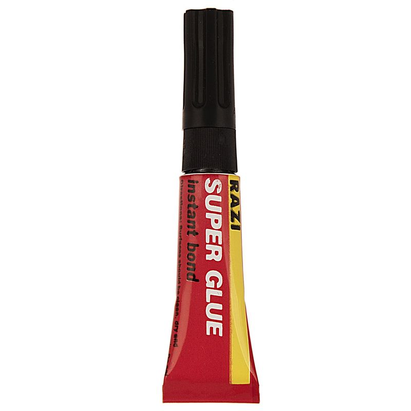 چسب قطره ای رازی مدل super glue حجم 3 میلی لیتر