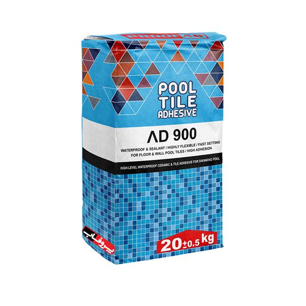 چسب پودری کاشی استخری پروفاب مدل ad900 وزن 20 کیلوگرم