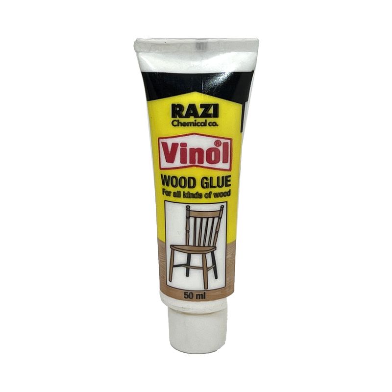 چسب چوب رازی مدل وینول حجم 50 میلی لیتر