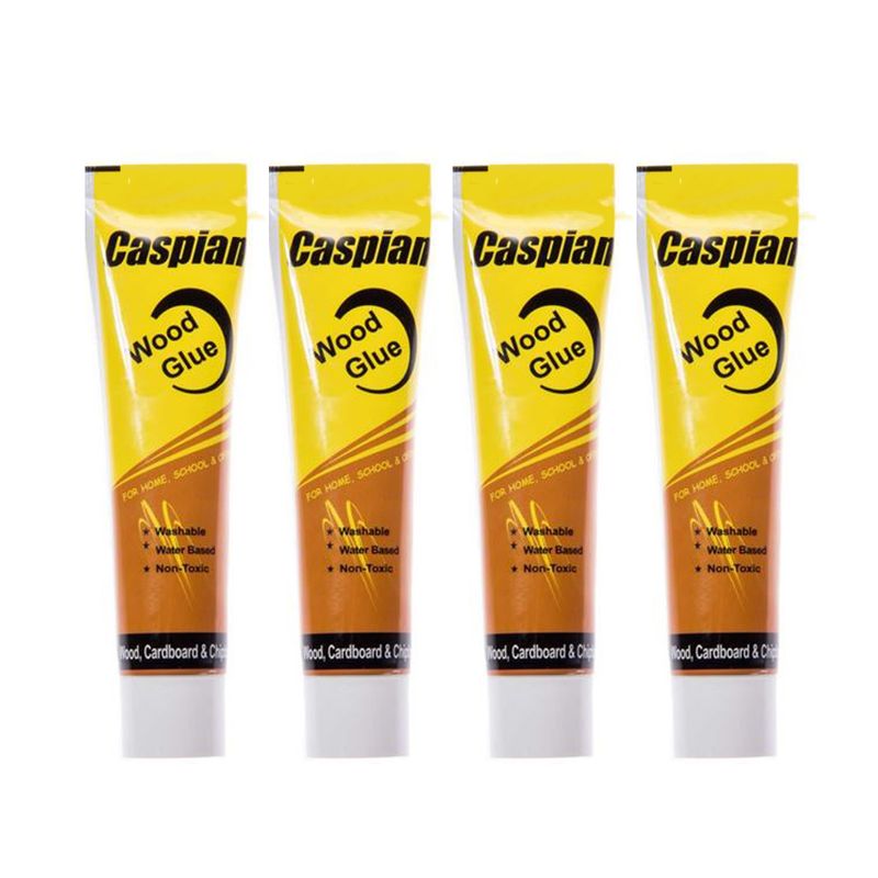 چسب چوب کاسپین مدل washable بسته 4 عددی