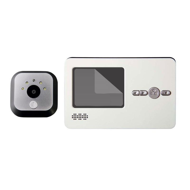 چشمی دیجیتال درب سیماران مدل hf 28m به همراه محافظ صفحه نمایش