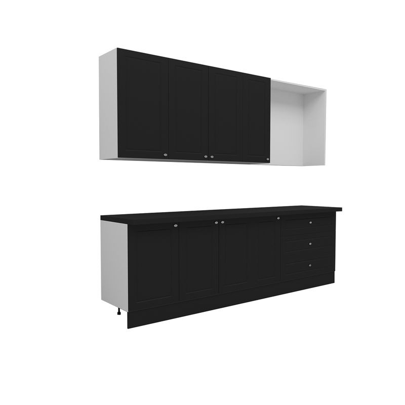 کابینت آشپزخانه اعیان مدل fh c m19 مجموعه 8 عددی