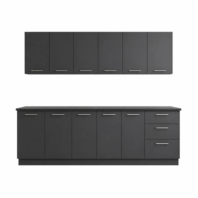 کابینت آشپزخانه زمینی_دیواری 11 در مدل سانچز