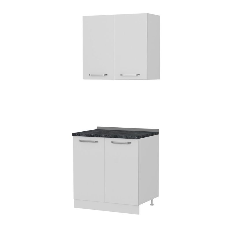 کابینت آشپزخانه مدل 80 cm مجموعه دو عددی