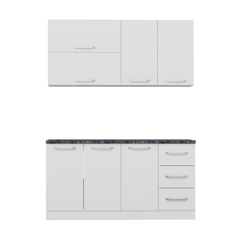 کابینت آشپزخانه مدل b 1 minar 160 مجموعه دو عددی