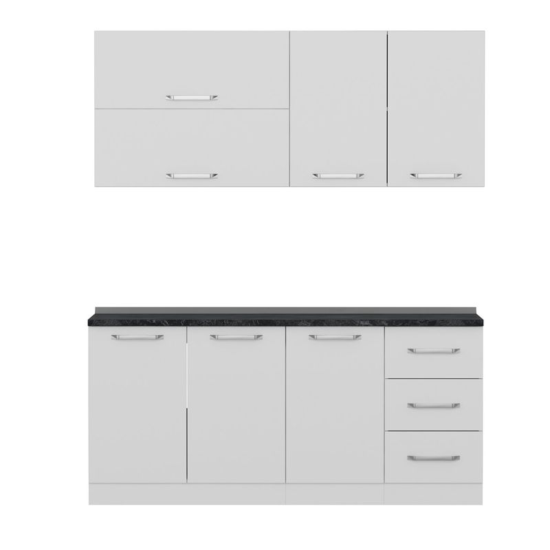 کابینت آشپزخانه مدل b 1 minar 180 مجموعه دو عددی
