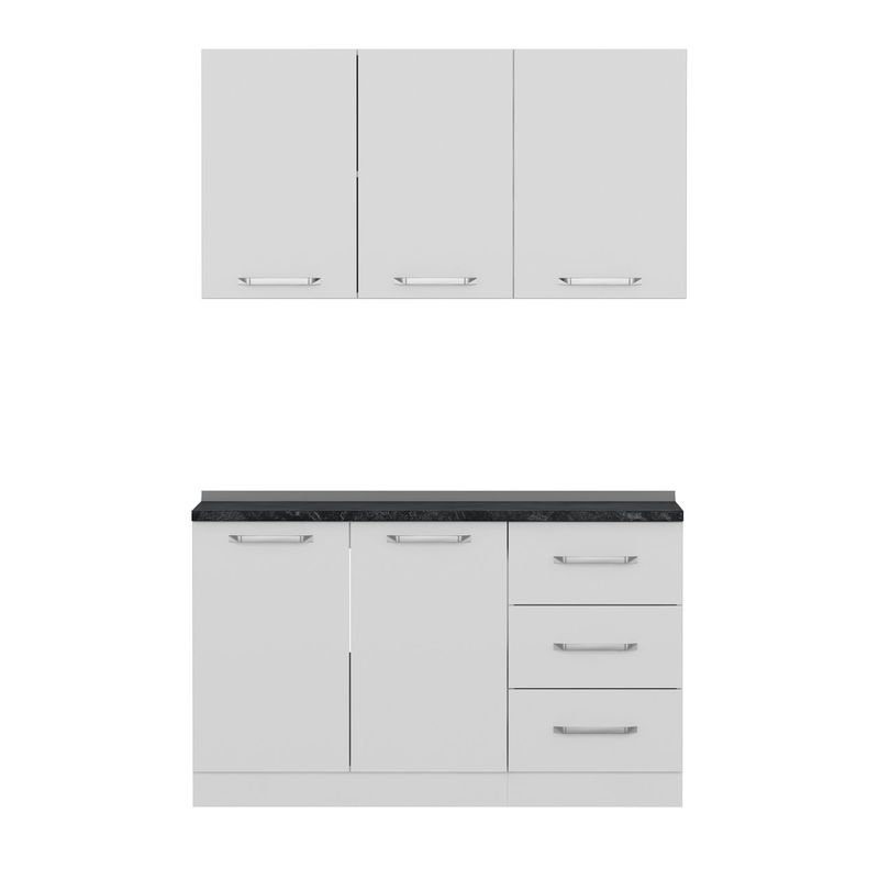 کابینت آشپزخانه مدل b 2 minar 140 مجموعه دو عددی