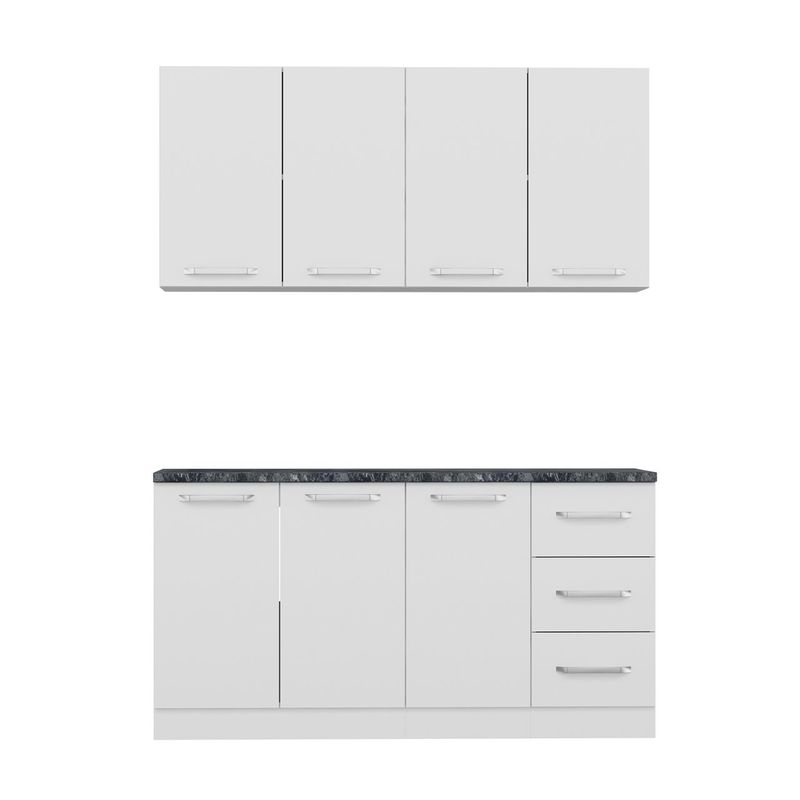کابینت آشپزخانه مدل b 2 minar 160 مجموعه دو عددی