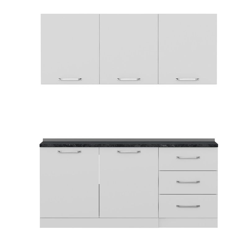 کابینت آشپزخانه مدل b 2 minar 180 مجموعه دو عددی