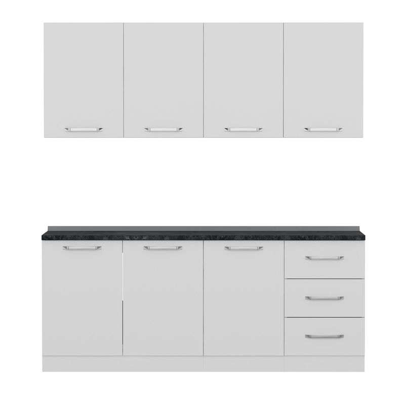 کابینت آشپزخانه مدل b 2 minar 200 مجموعه دو عددی