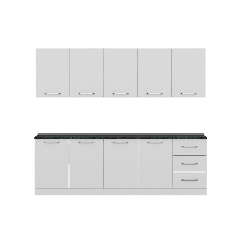 کابینت آشپزخانه مدل b 2 minar 250 cm مجموعه دو عددی