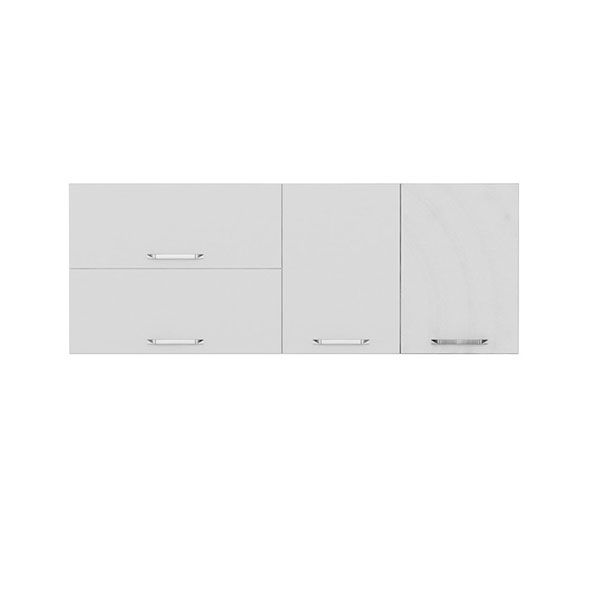کابینت دیواری فلفور کابینت مدل a  180 cm مجموعه دو عددی