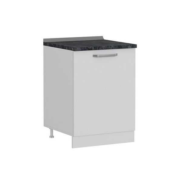 کابینت زمینی فلفور کابینت مدل l   60 cm