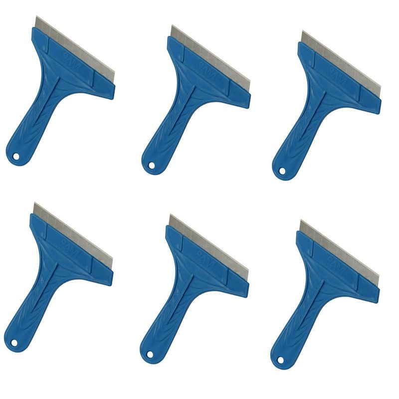 کاتر شیشه پاک کن سام مدل mtsn cutter 6 بسته 6 عددی