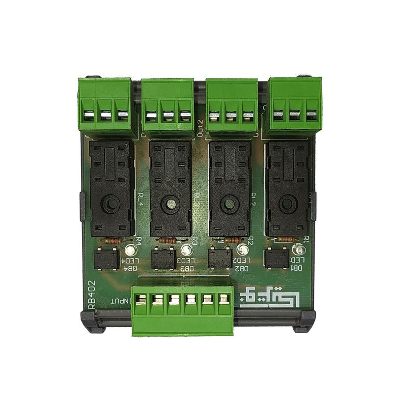 کارت رله 4 کانال نوتریکا مدل rb402n