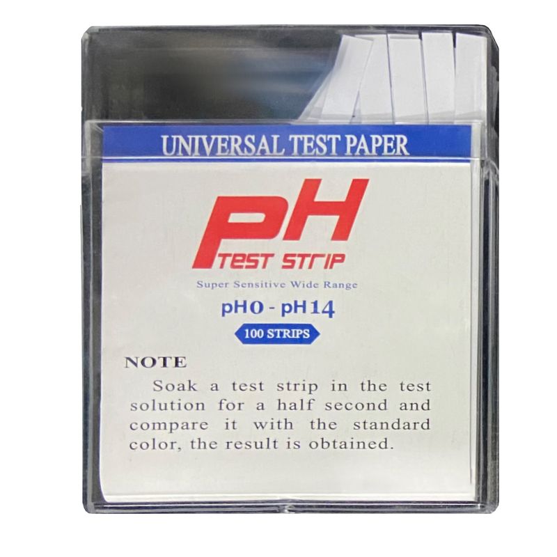 کاغذ پی اچ سنج مدل universal test paper بسته 100 عددی