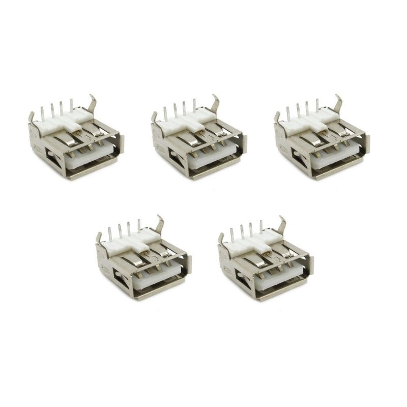 کانکتور usb a مادگی مدل رایت بسته پنج عددی
