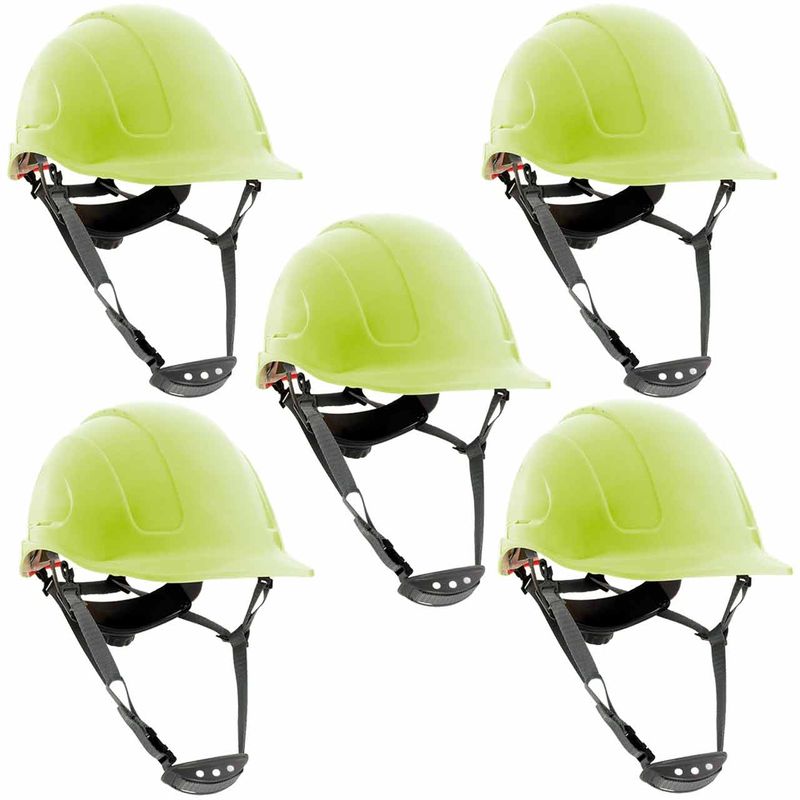 کلاه ایمنی استیل پرو سیفتی مدل mountain بسته 5 عددی
