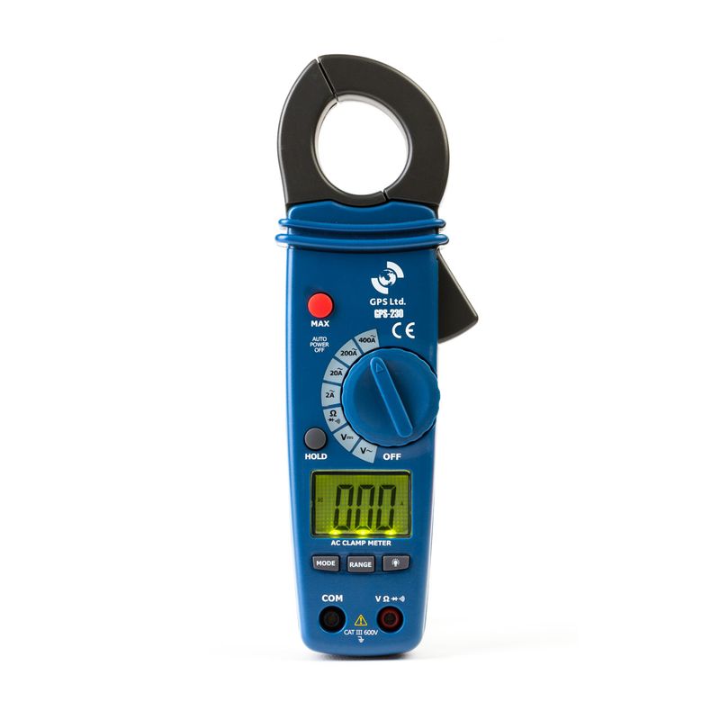 کلمپ آمپر متر جی پی اس لیمیتد مدل gps 230