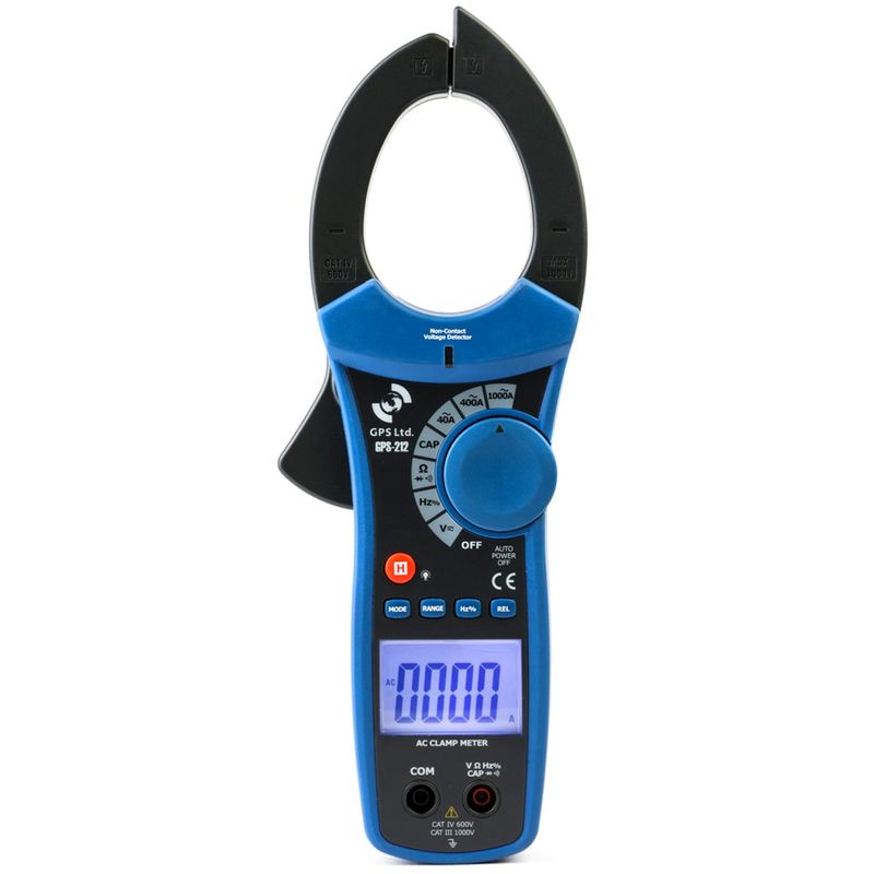 کلمپ متر gps ltd مدل gps 212 اندازه گیری جریان ac تا 1000 آمپر