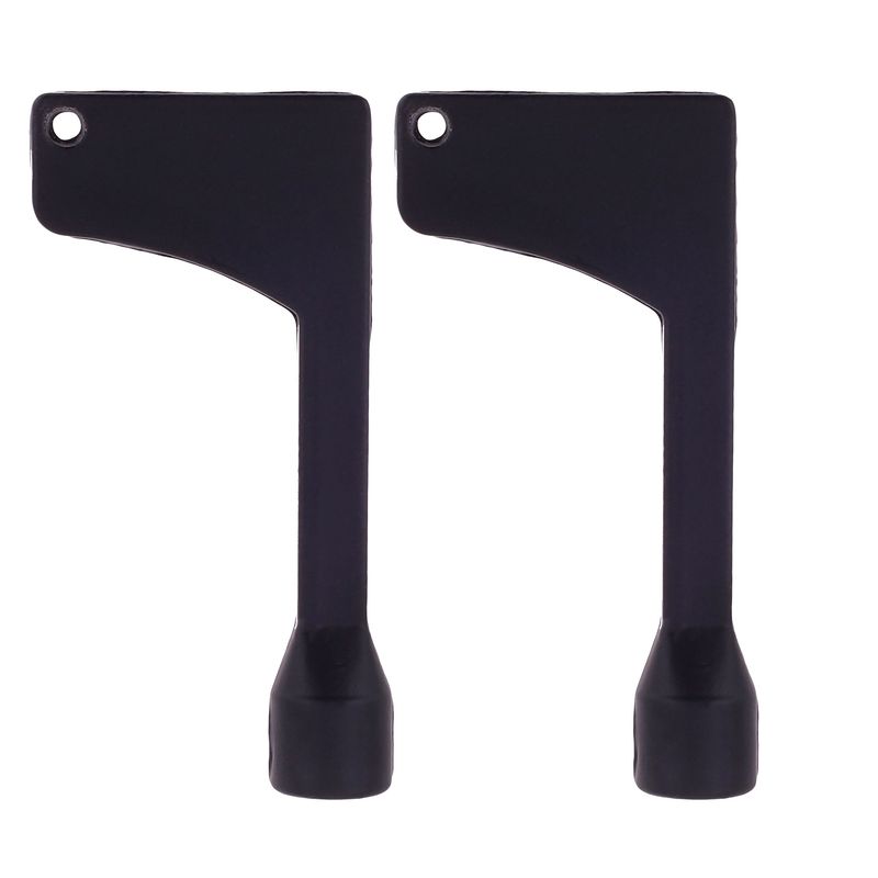 کلید مشکی درب آسانسور آرمان لیفت مدل key t6 bl 2p بسته 2 عددی