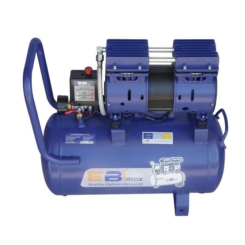 کمپرسور باد ابی مکس مدل em 25l سایلنت ظرفیت 25 لیتر
