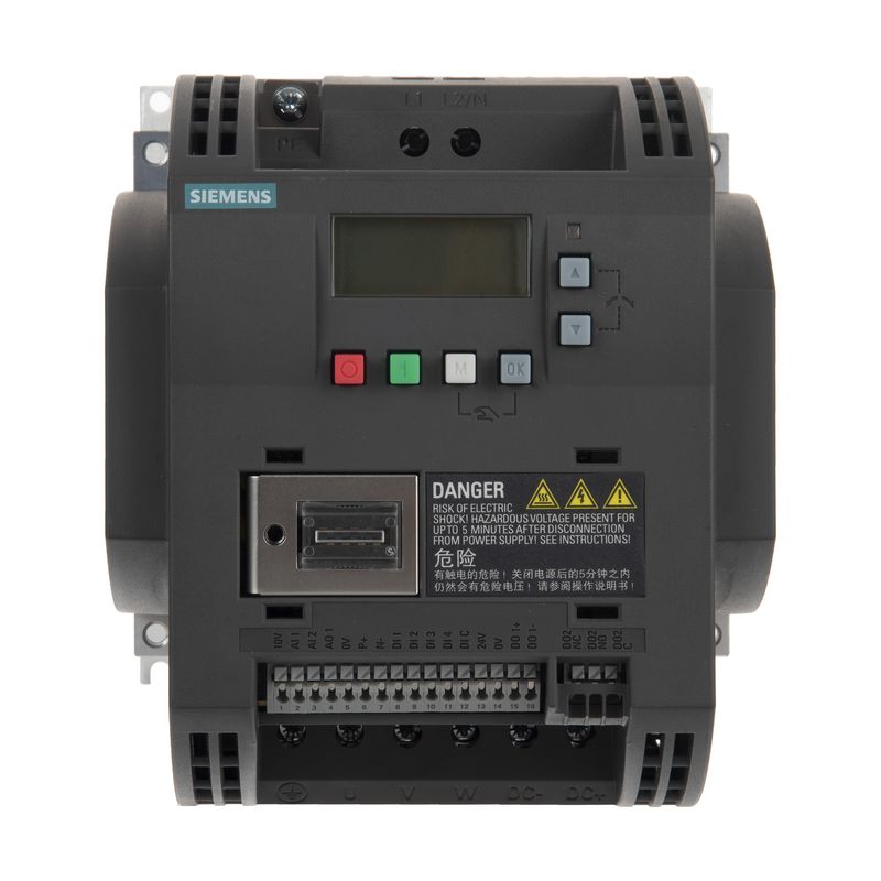 کنترل دور موتور زیمنس مدل 6sl3210 5bb21 1uv0