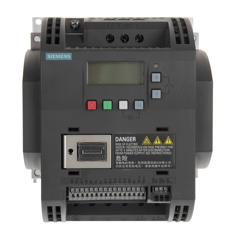 کنترل دور موتور زیمنس مدل 6sl3210 5be23 0uv0