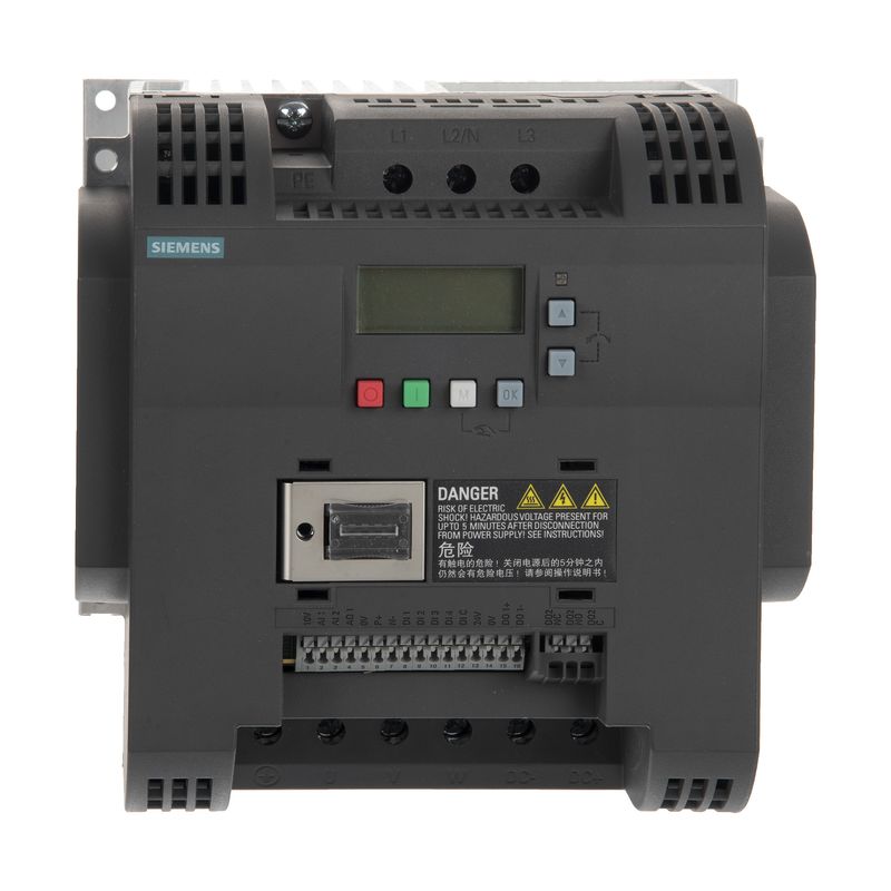 کنترل دور موتور زیمنس مدل 6sl3210 5be25 5uv0
