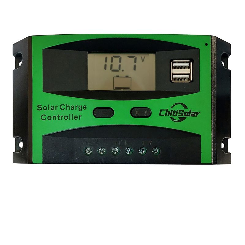 کنترل کننده دیجیتال شارژ خورشیدی چیتی سولار مدل pwm adj20