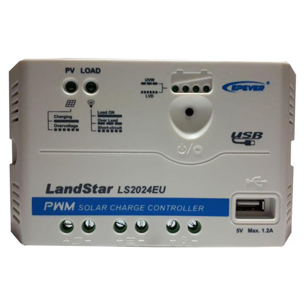 کنترل کننده شارژ خورشیدی ایپی اور مدل ls2024eu pwm