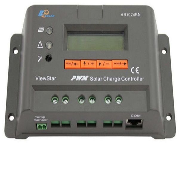 کنترل کننده شارژ خورشیدی ایپی سولار مدل vs1024bn pwm