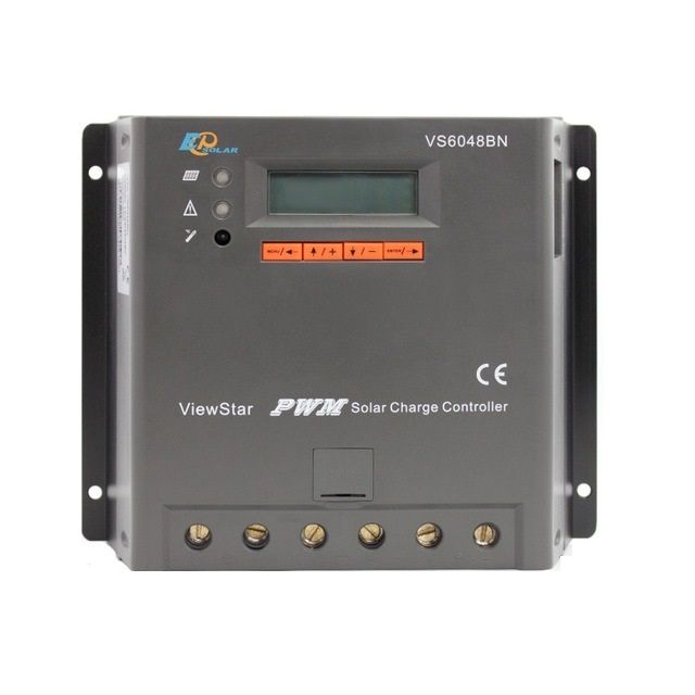 کنترل کننده شارژ خورشیدی ایپی سولار مدل vs6048bn pwm