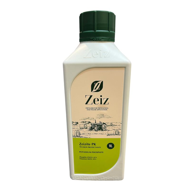 کود فسفیت پتاسیم زایز مدل zeizite pk حجم 1 لیتر