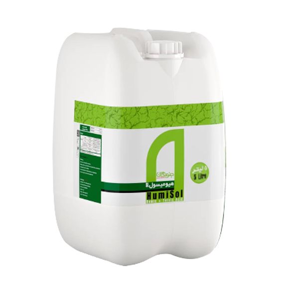 کود مایع اسید هیومیک و فولویک اسید جنوبگان مدل asid humic 5 حجم 5 لیتر