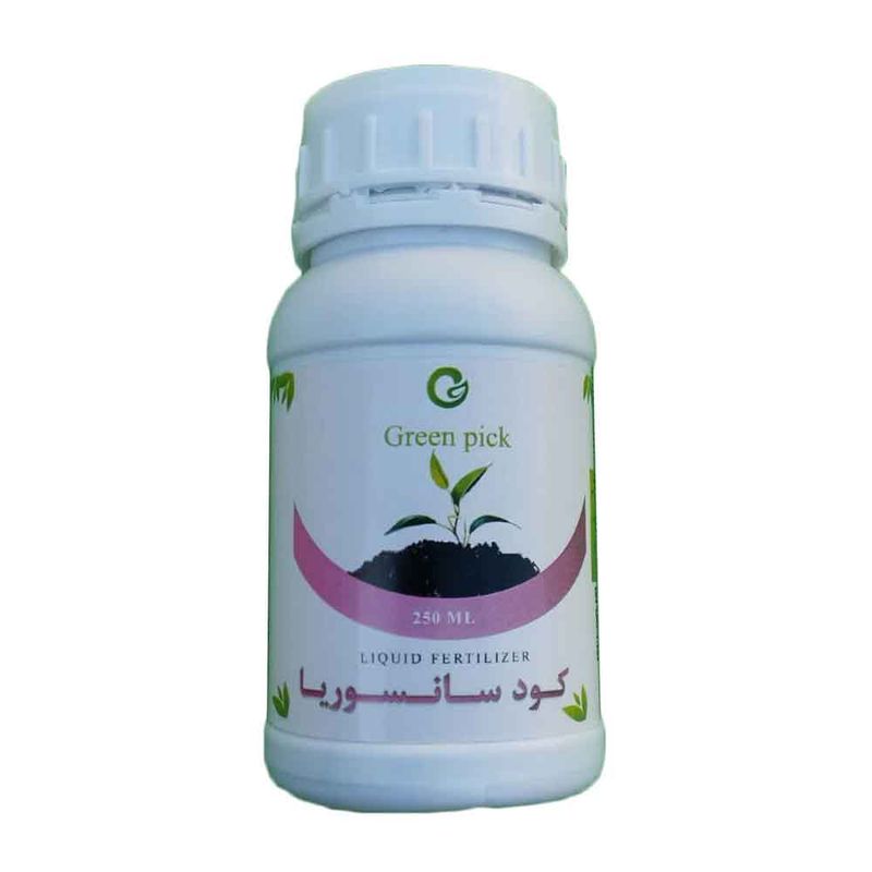 کود مایع سانسوریا گرین پیک مدل sansevieria حجم ۲۵۰ میلی لیتر