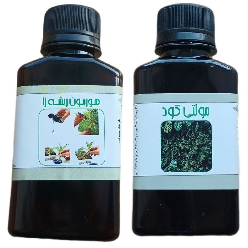 کود مایع مولتی کود و هورمون ریشه زا مدل life drop حجم 110 میلی لیتر