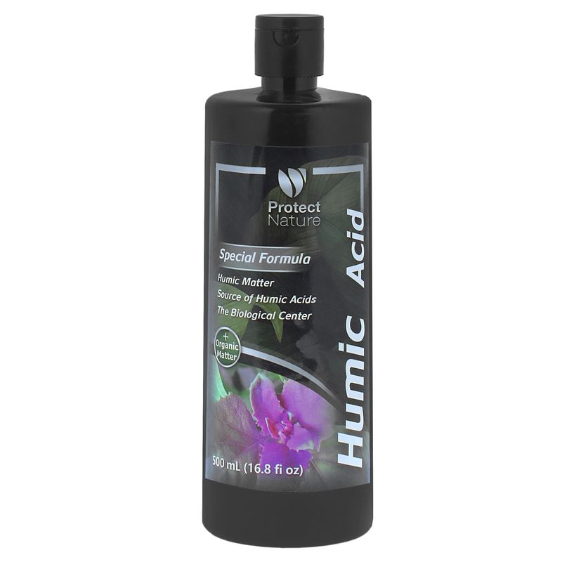 کود مایع هیومیک اسید پروتکت نیچر مدل humic حجم 500 میلی لیتر