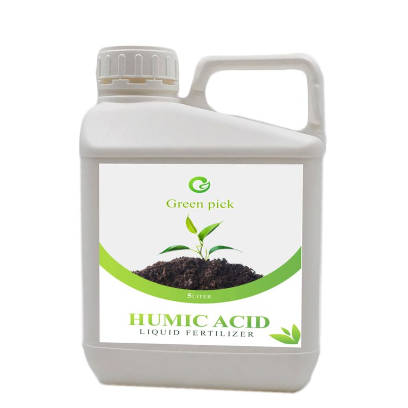 کود مایع هیومیک اسید گرین پیک مدل hu5000 حجم 5 لیتر
