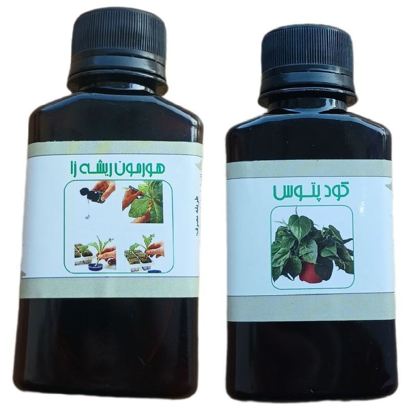 کود مایع پتوس و هورمون ریشه زا  مدل life drop حجم 110 میلی لیتر