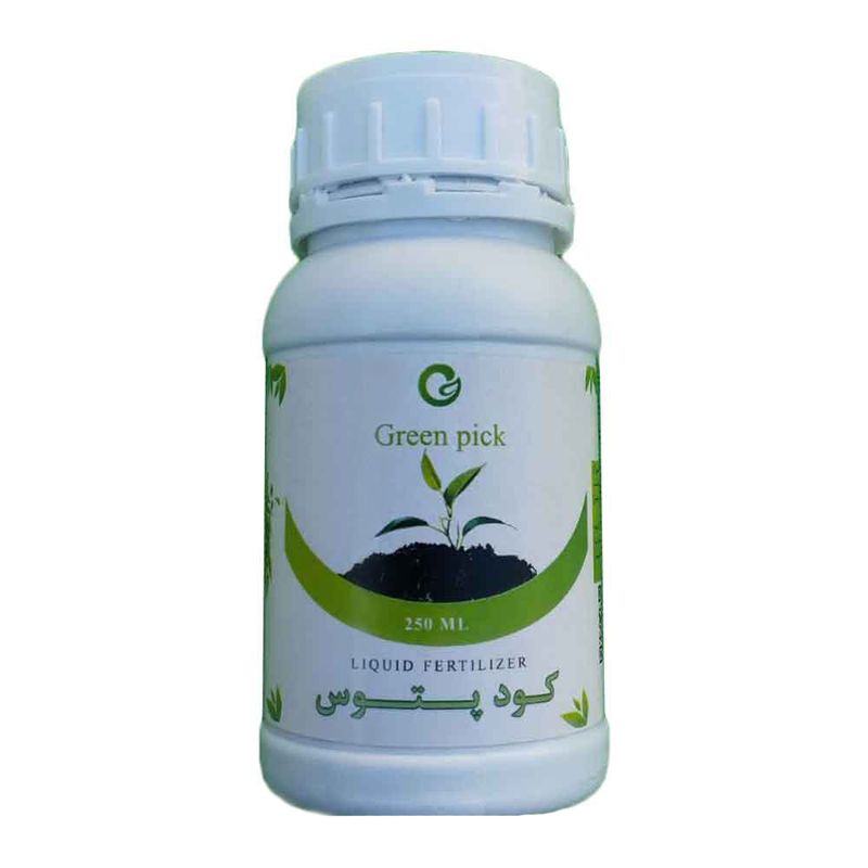 کود مایع پتوس گرین پیک مدل pothos حجم ۲۵۰ میلی لیتر