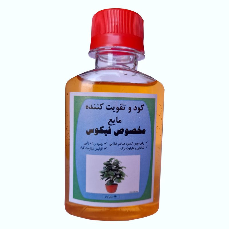 کود مایع کامل و تقویت کننده گل فیکوس مدل brg11 حجم 120 میلی لیتر