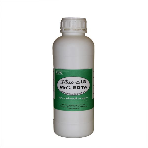 کود محلول کلات منگنز زاک کد z2664 حجم 1000 میلی لیتر