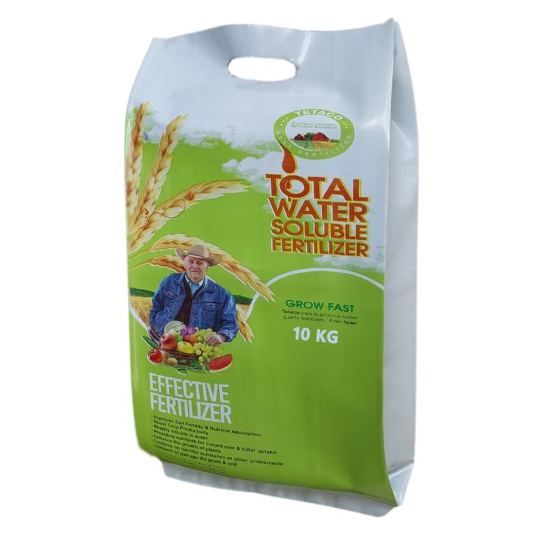 کود نیترات پتاسیم npk 13 0 46 تتاکو مدل growfast وزن 10 کیلوگرم