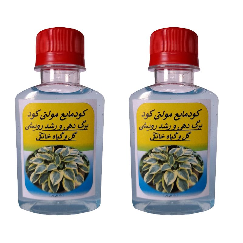 کود کامل مایع مخصوص رشد رویشی گیاهان آپارتمانی مدل gl2 حجم 240 میلی لیتر