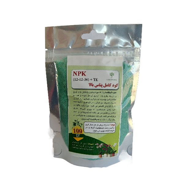 کود گلدهی پتاس بالا ترنج مدل 36 12 12 کد 01 وزن 100 گرم
