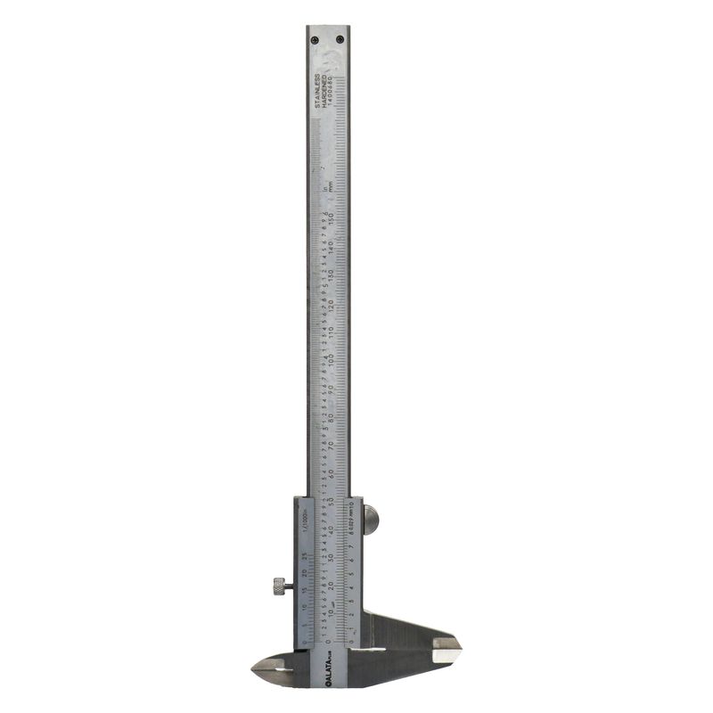 کولیس آلاتا مدل yp 0 150mm گستره 0 150 میلیمتر