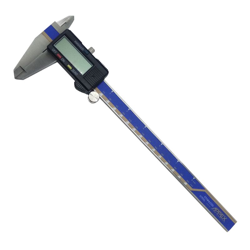 کولیس دیجیتال اپکس کد 200 گستره 0 200 میلی متر