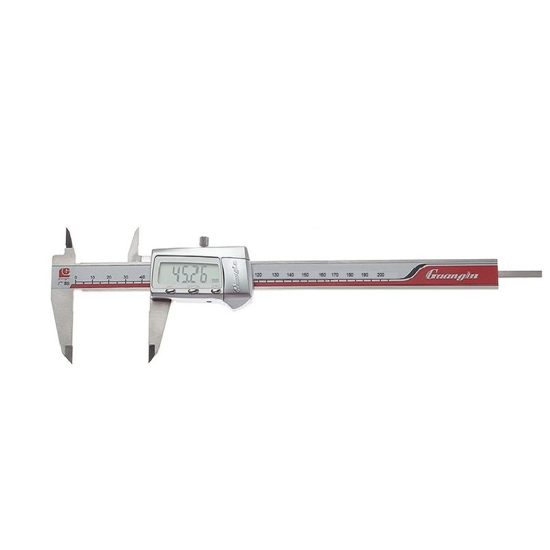 کولیس دیجیتال جی ال مدل g 08 گستره 0 الی 200 میلیمتر